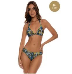 Empreinte Boutique 41 Bikini 2 Pièces Triangle Sexy Lycra Brillant Moondust